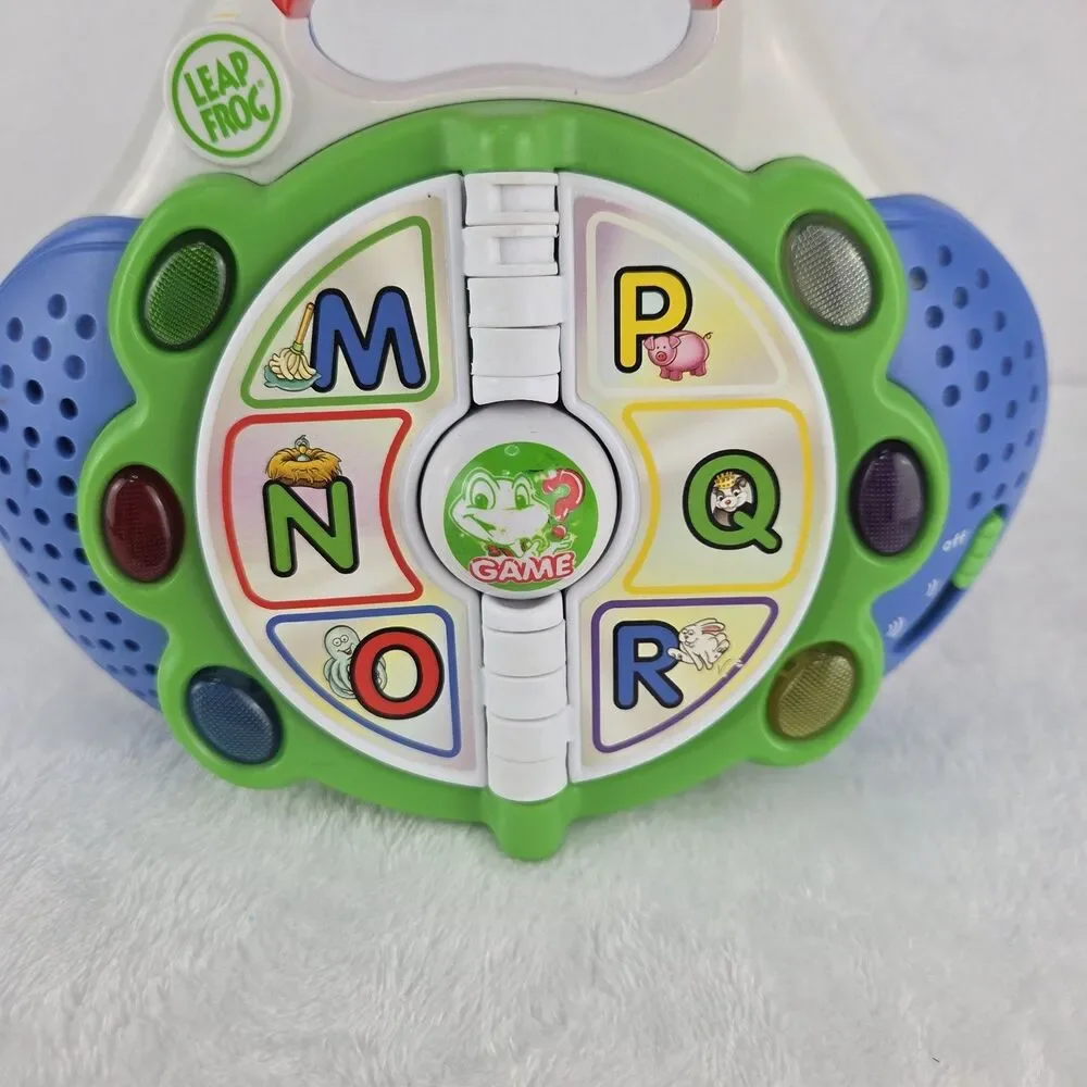 Vintage LeapFrog Phonics Radio Electronic Learning Toy 2002 Tested Working